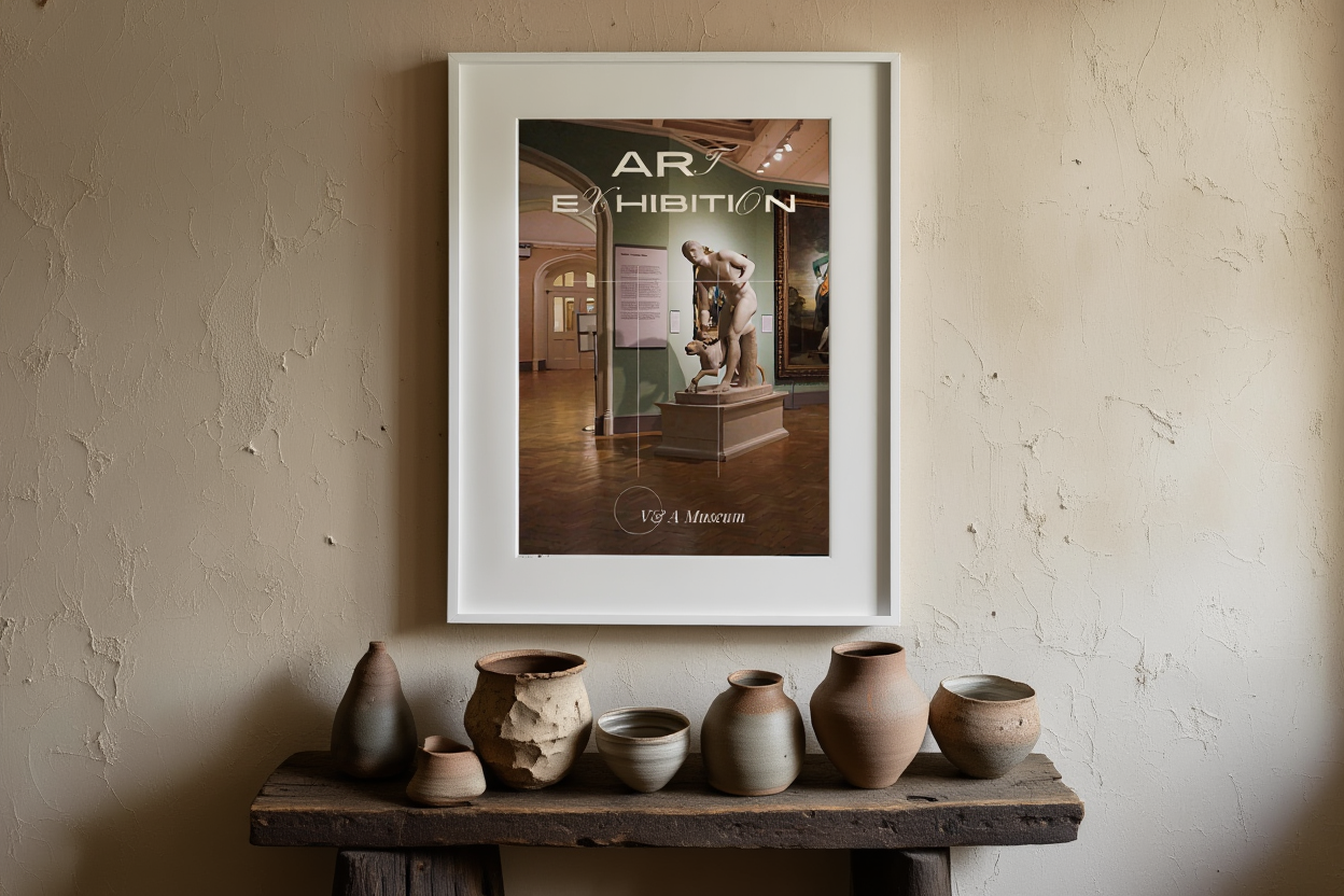Vintage V&A Art Gallery Poster – Museum Print