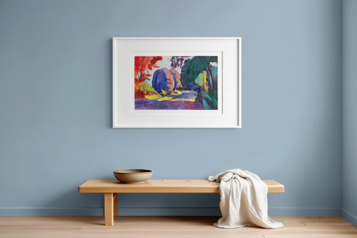 Henri Matisse – Luxembourg Gardens Poster | Vintage Modern Art Print for Home Decor