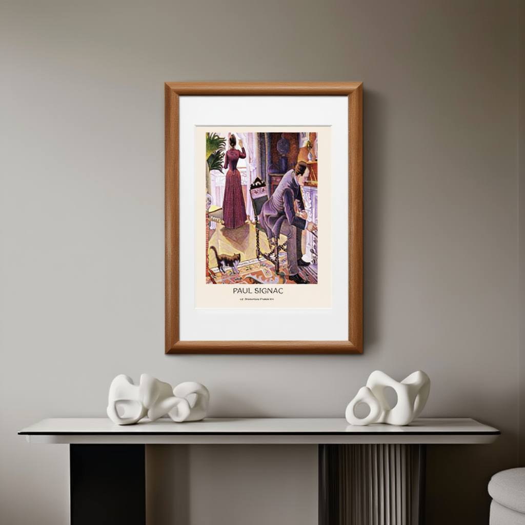 Paul Signac - Le Dimanche Parisien Poster | Hakyarts