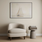 Winslow Homer “Sailing off Gloucester” Art Print Wall Decor