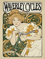 Art Nouveau Masterpieces – Alphonse Mucha 4-Prints - Hakyarts
