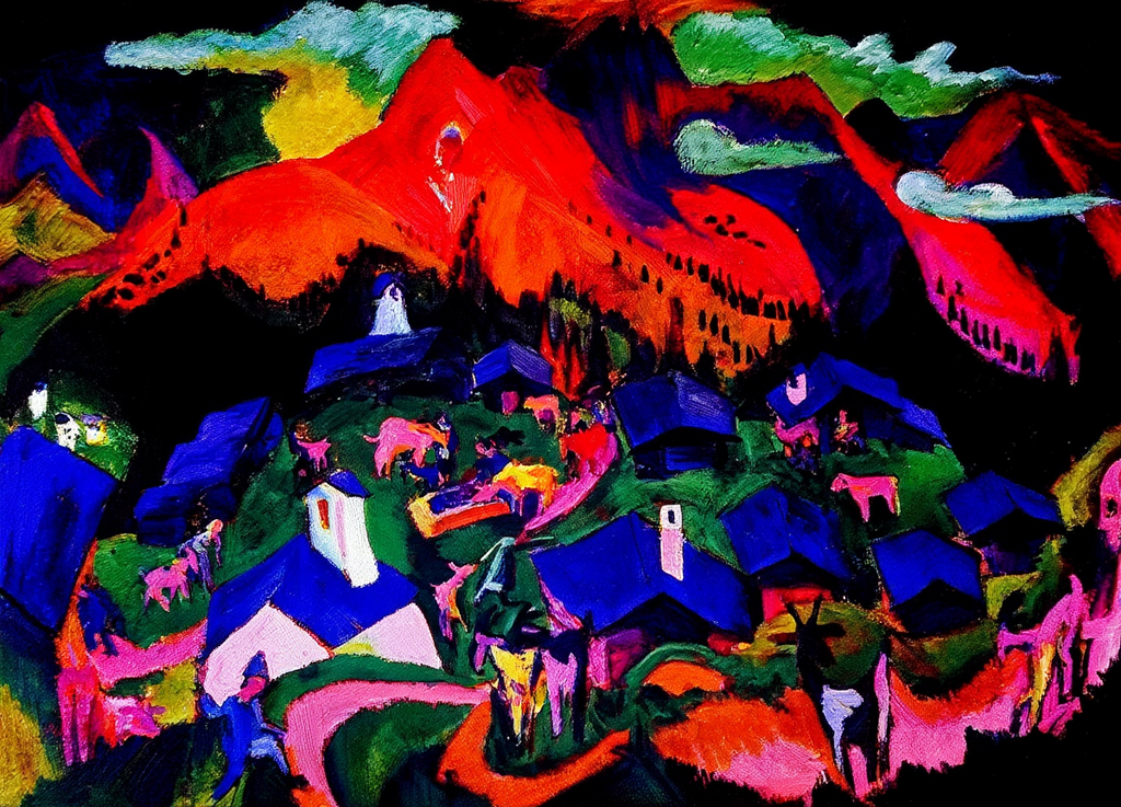 Ernst Ludwig Kirchner - Ruckkher der Tiere