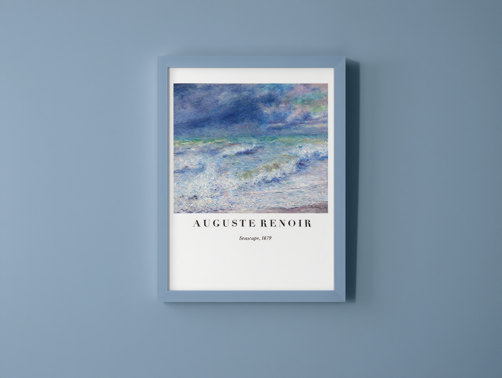 Auguste Renoir – Seascape | Vibrant Impressionist Coastal Art Print