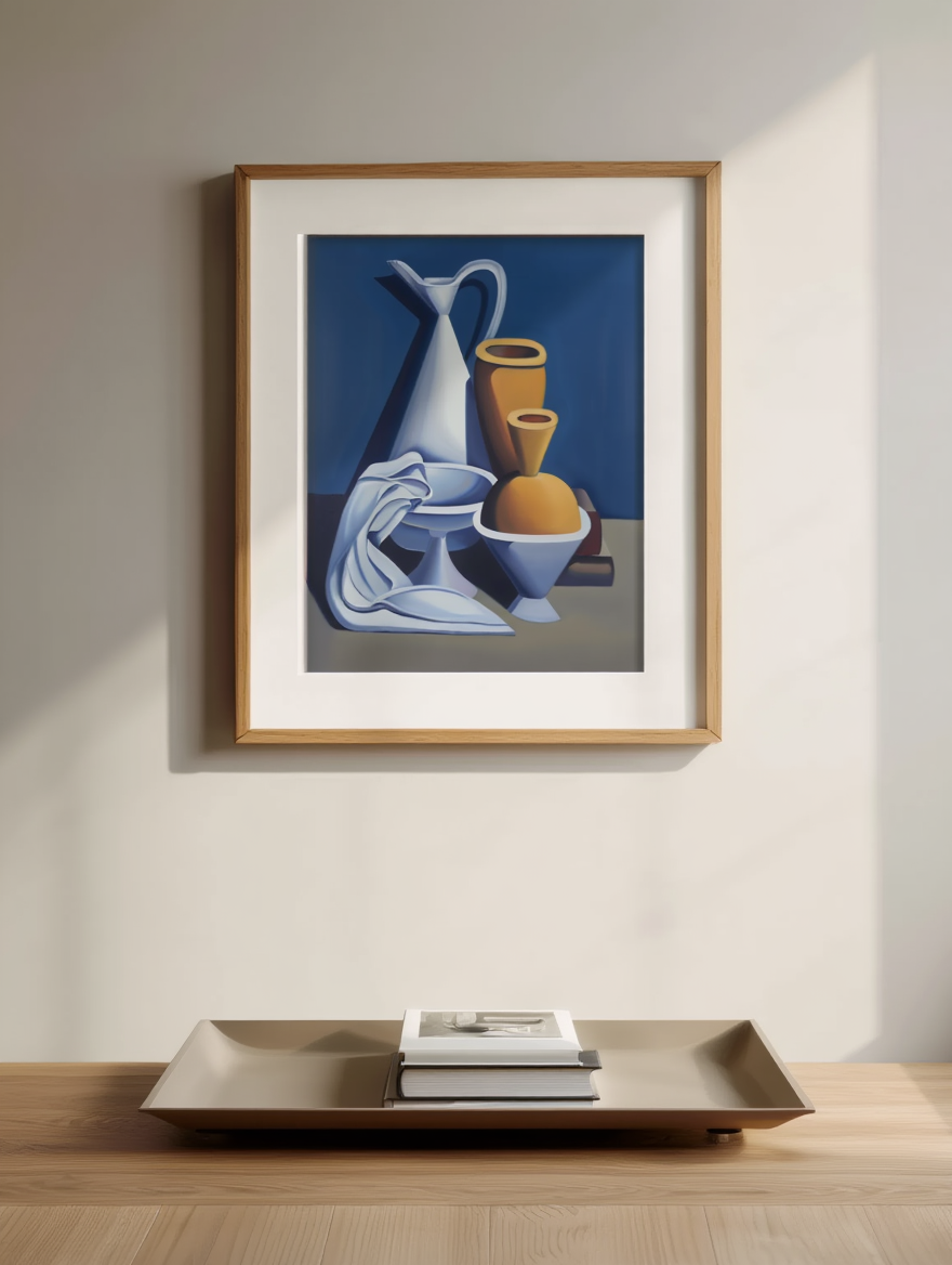 Vilhelm Lundstrøm – Still Life with Water Jug