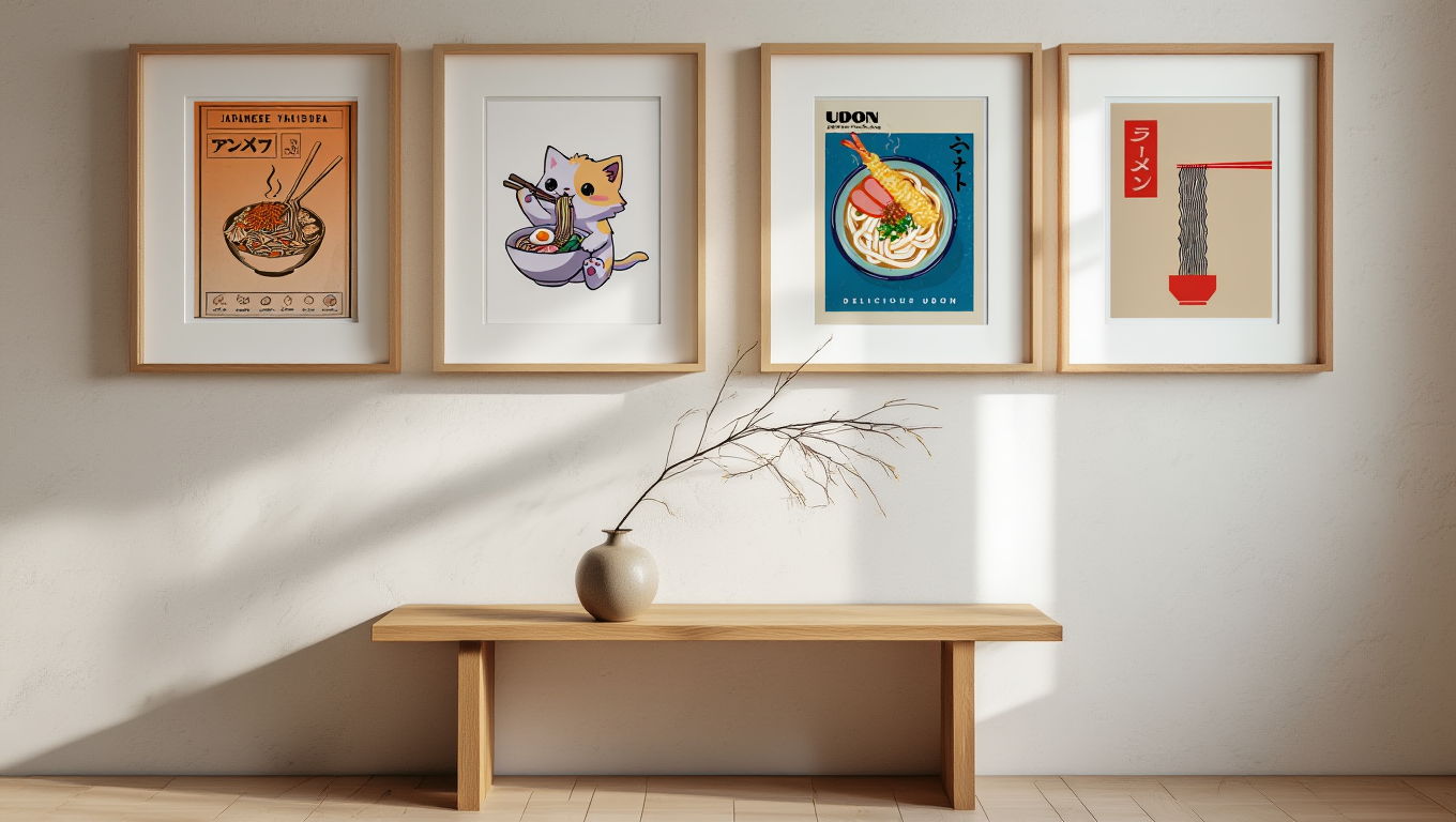 Japanese 4 Prints – Mix & Match Collection