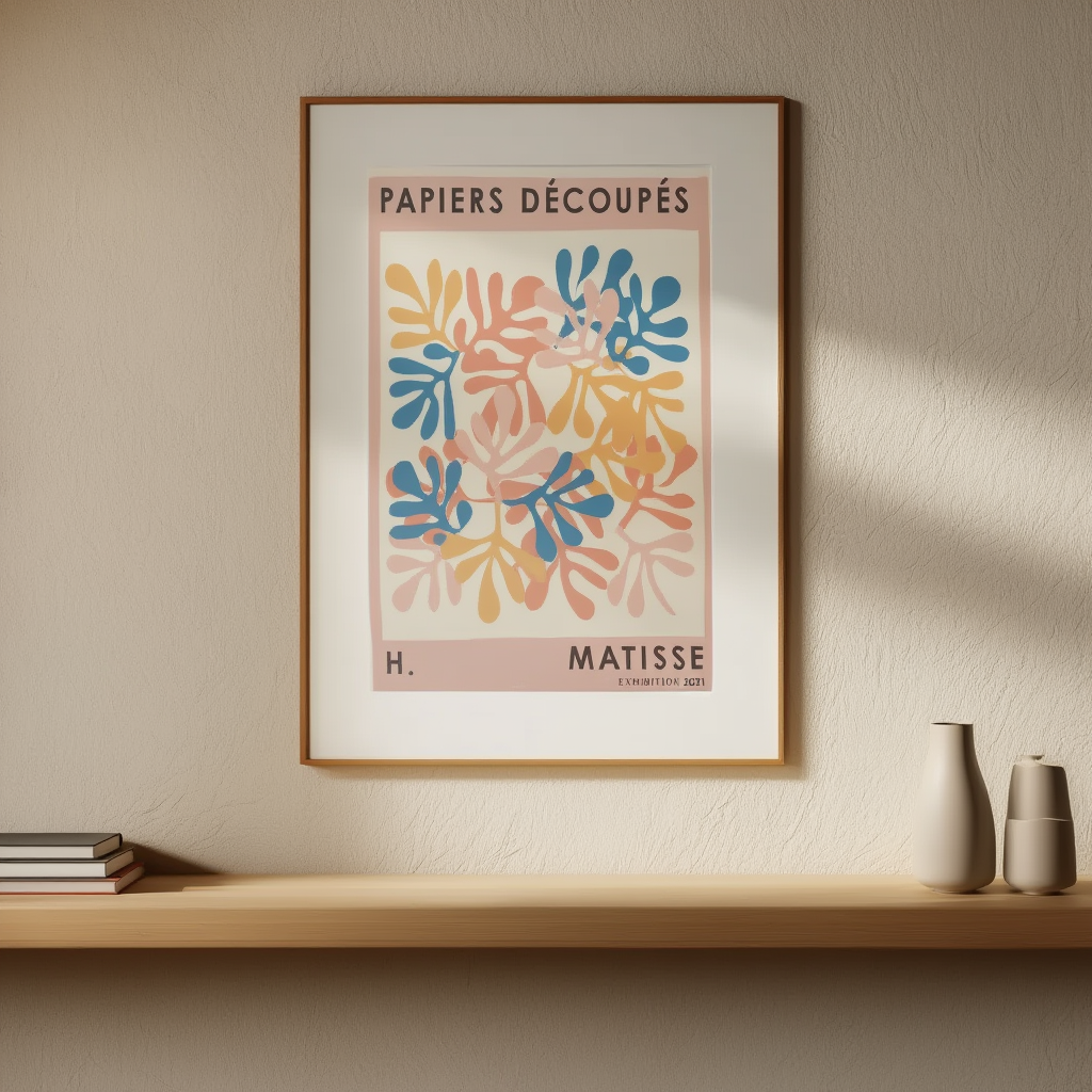 Matisse Papiers Découpés Exhibition Poster No. 3