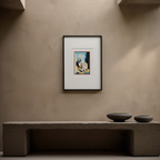 Composition à l’Oiseau by Louis Marcoussis – Cubist Art Print - Hakyarts
