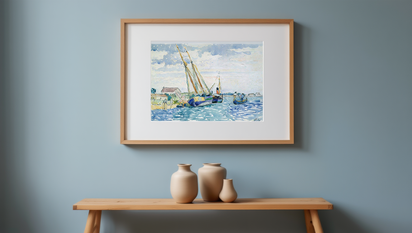 Henri-Edmond Cross - Marine Scene