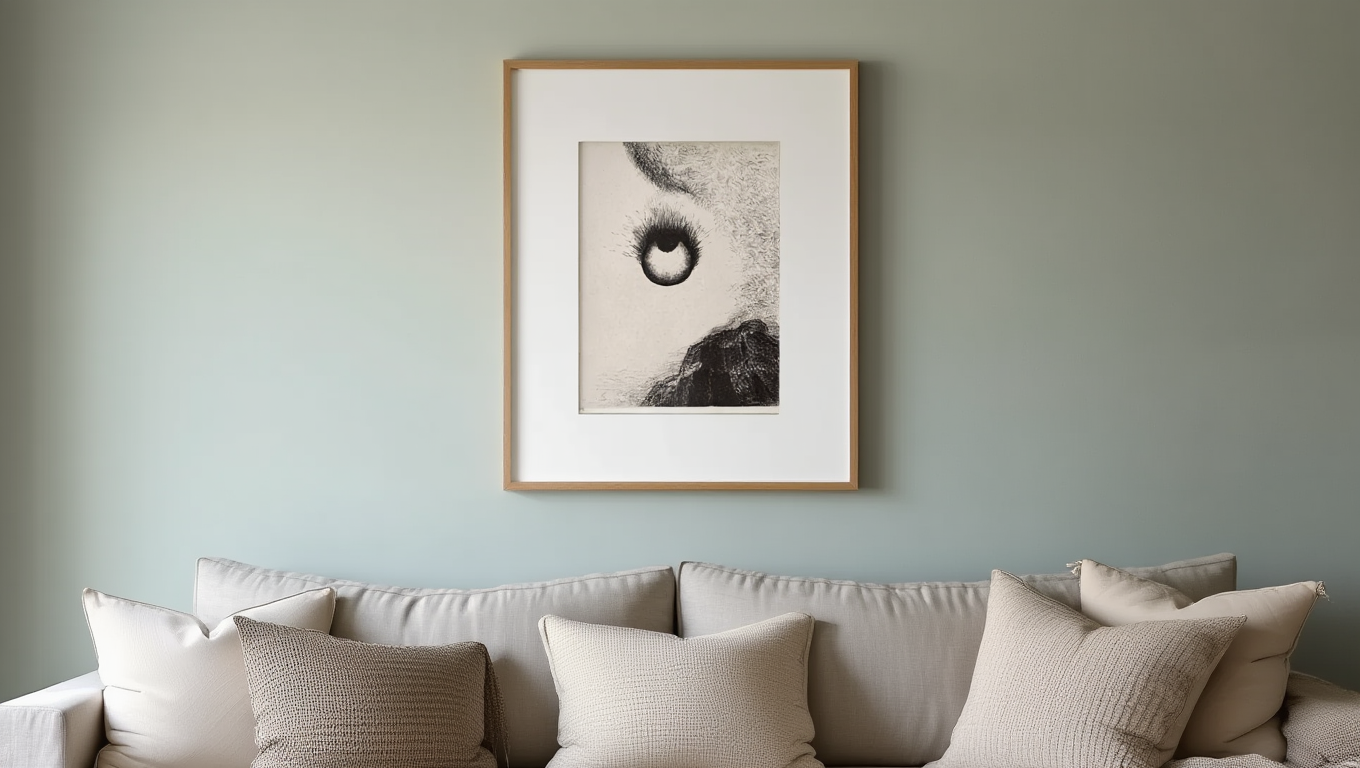 Odilon Redon - Everywhere Eyeballs are aflame