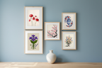 Lavender Dreams – Soft Pastel Floral Print - Hakyarts