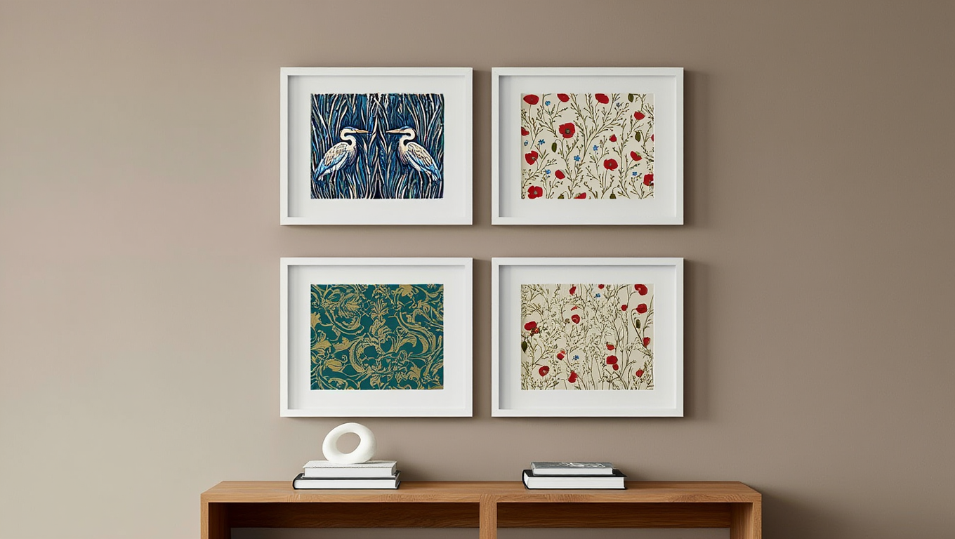 William Morris – Timeless Flora Quartet