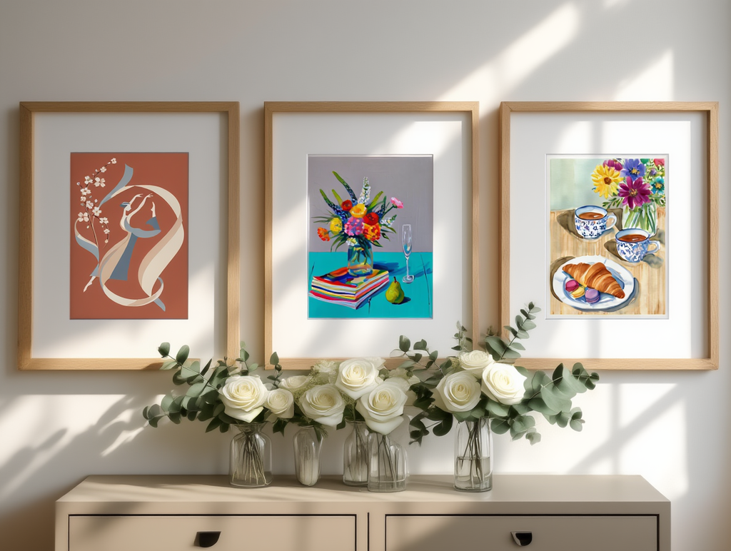 Floral Realism & Life – 6 Prints Mix & Match Collection