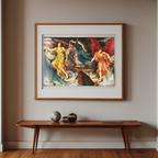 The Storm Spirits by Evelyn De Morgan, 1900 – Pre-Raphaelite Art Print