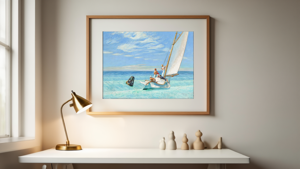 Edward Hopper – Ground Swell Art Print
