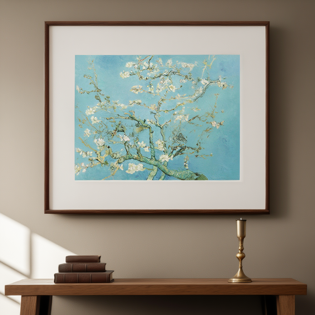 Vincent Van Gogh – Almond Blossom – Iconic Post-Impressionist Art Print