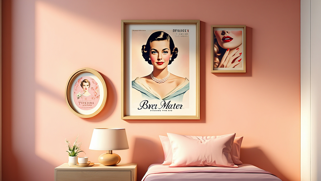 Glamour & Charm – 3-Piece Pin-Up Wall Art Set