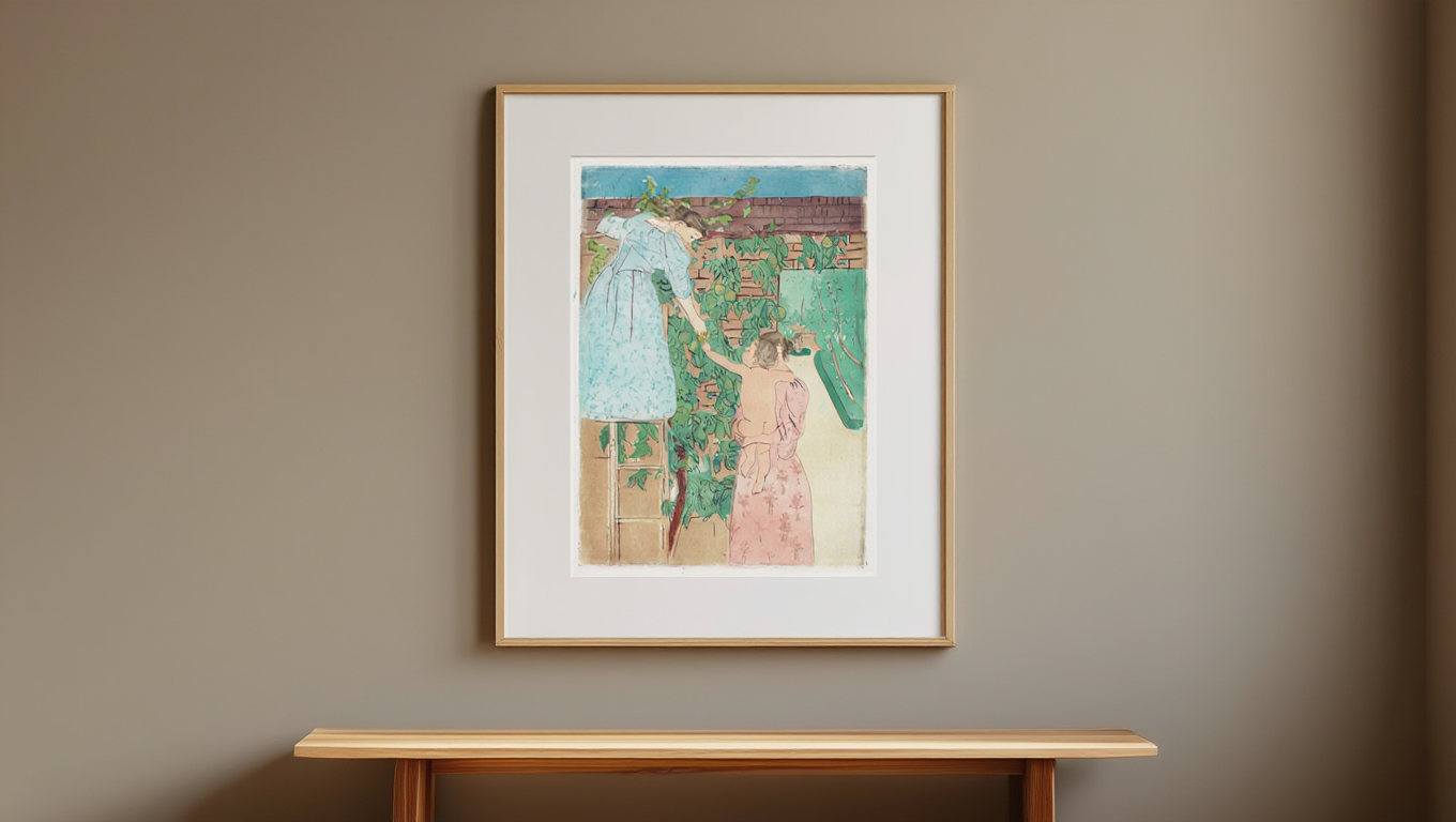 Mary Cassatt - Gathering Fruit