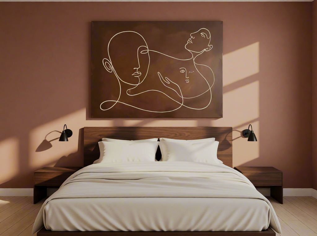 Canvas Print Abstract Figures | Contemporary Figurative Wall Art
