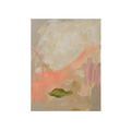 Canvas Print Soft Blush Minimalist Line Art | Contemporary Abstract Wall Art