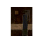 Canvas Print Rich Dark Oak | Contemporary Abstract Wall Art