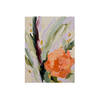 Canvas Print Brushed Paint | Contemporary Abstract Wall Art