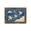 Canvas Print Flying Birds on Blue Sky | Contemporary Nature Wall Art