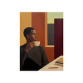 Morning Coffee Canvas Print | Coffee Wall Art