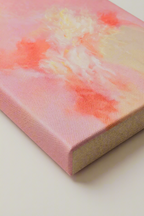 Canvas Print Coral Bloom Variation I | Contemporary Floral Wall Art