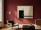 Canvas Print Beige and Black Geometric Variations | Abstract Modern Wall Art