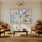 Canvas Print In a Levantine Port – John Singer Sargent Poster | Mediterranean Harbor Scene Art