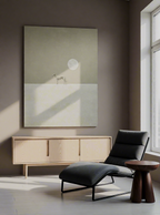 Canvas Print Moonlight Minimalist Series Variation | Contemporary Minimalist Wall Art