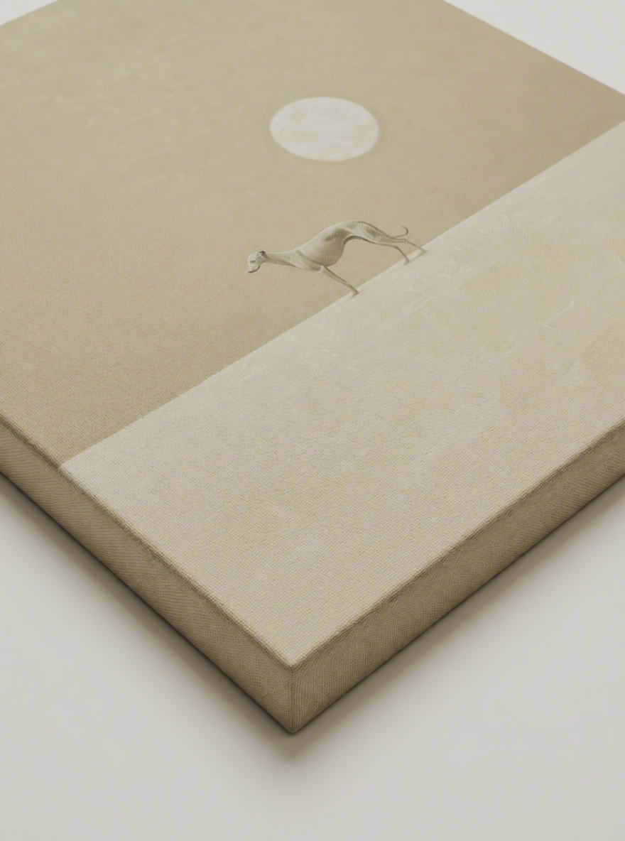 Canvas Print Moonlight Minimalist Series Variation | Contemporary Minimalist Wall Art