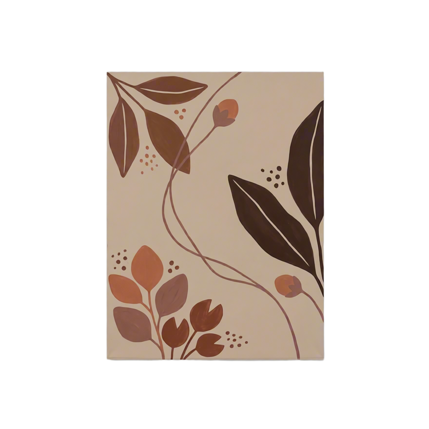 Canvas Print  Autumnal Leaves| Botanical Nature Wall Art
