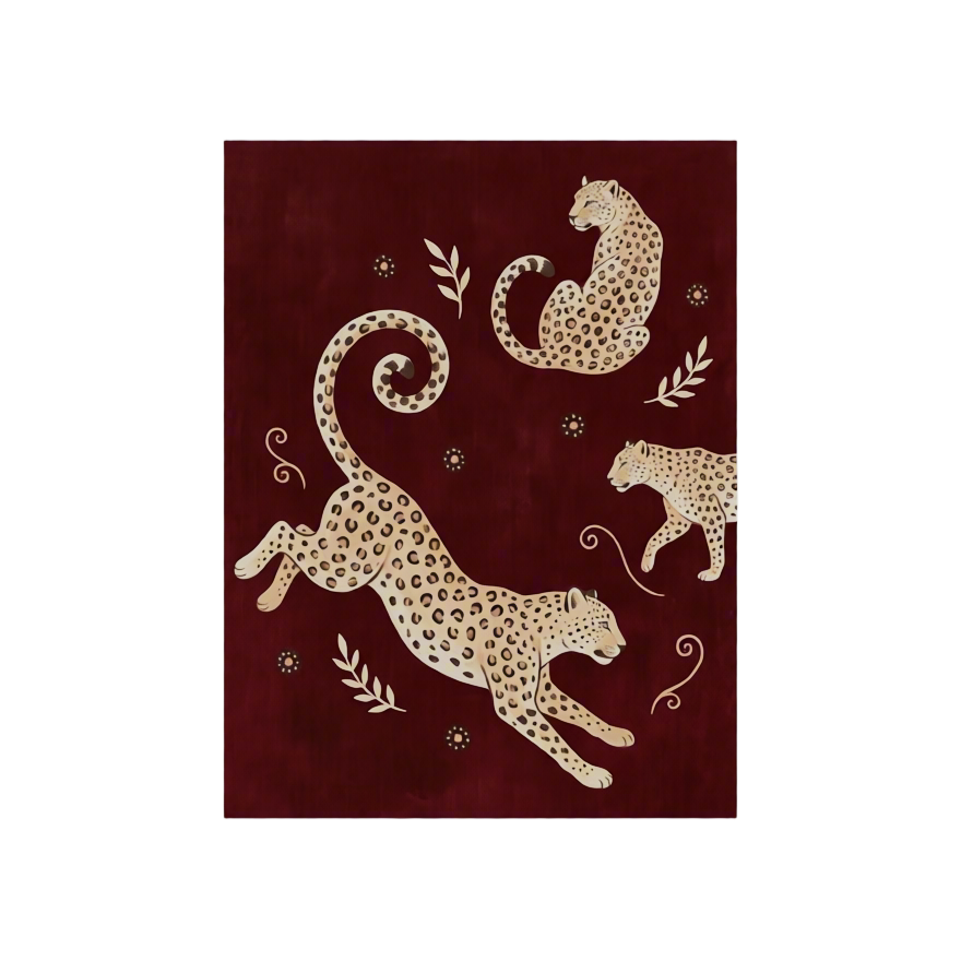 Canvas Print Playful Leopards | Wildlife Animal Wall Art