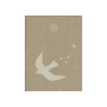 Canvas Print Flying Doves | Minimalist Bird Wall Art