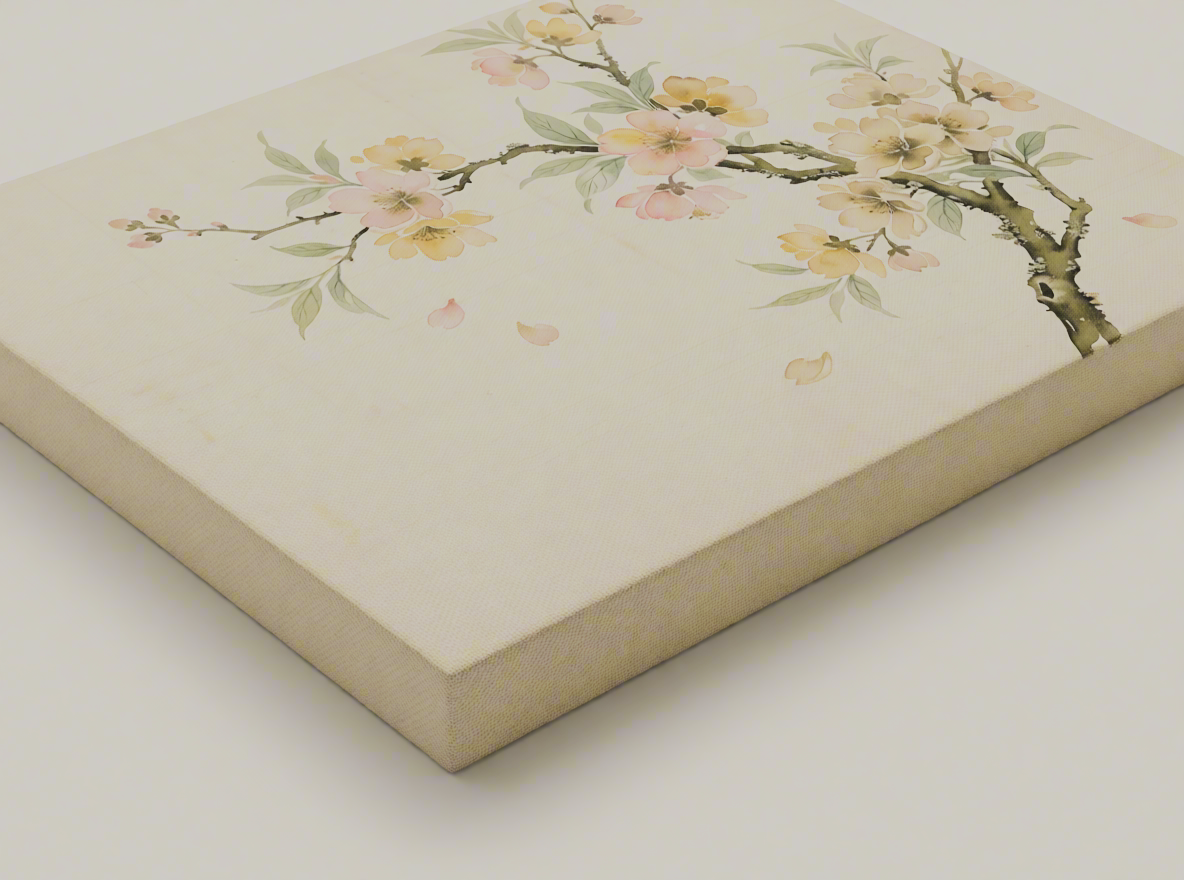 Canvas Print Japanese Floral Branches | Asian Botanical Wall Art