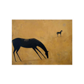 Canvas Print Grazing Horses | Equestrian Landscape Wall Art
