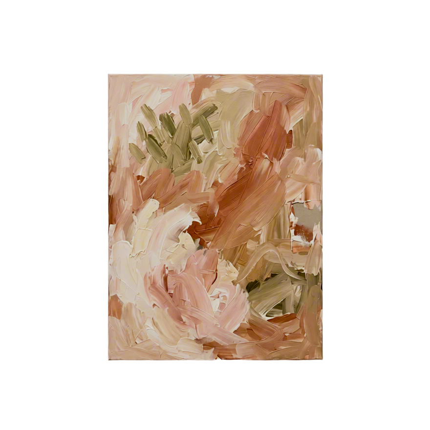 Canvas Print Watercolour Blush Abstract | Contemporary Abstract Wall Art