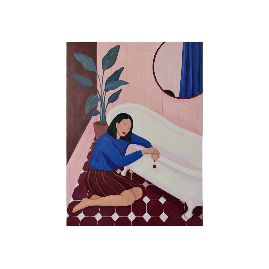 Canvas Print Friday Night | Contemporary Figurative Wall Art