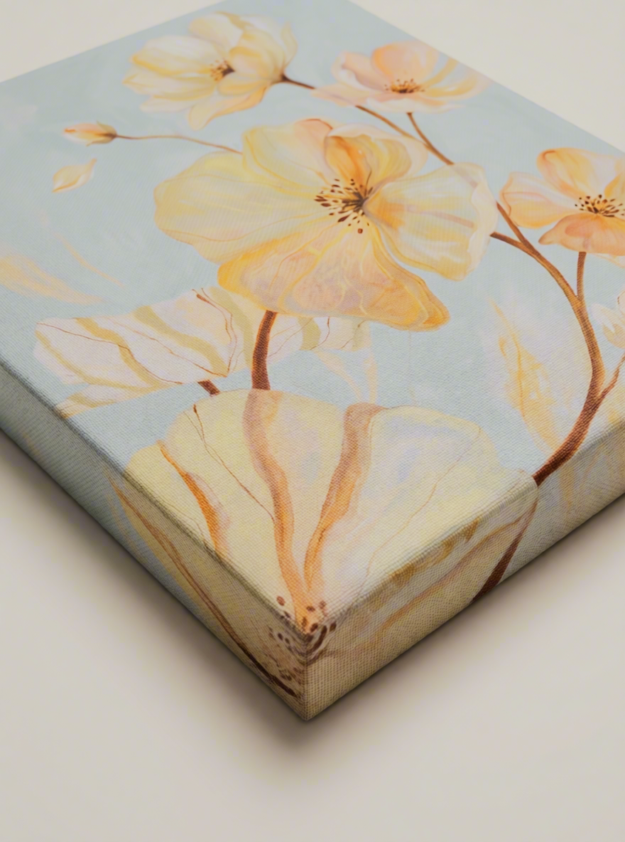 Canvas Print Spring Flowers in Blossom | Floral Botanical Wall Art