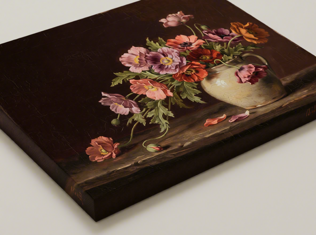 Canvas Print Still Life Floral Arrangements | Botanical Wall Art
