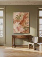 Canvas Print Watercolour Blush Abstract | Contemporary Abstract Wall Art