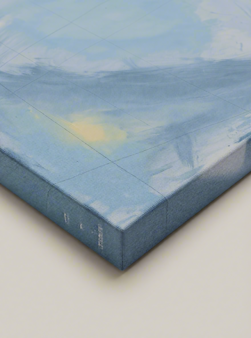 Canvas Print Abstract Blue Skies | Contemporary Abstract Wall Art