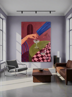 Canvas Print A Dirty Martini Please | Contemporary Cocktail Wall Art