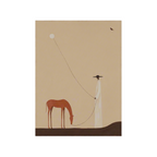 Canvas Print To the Moon and Back | Celestial Wall Art