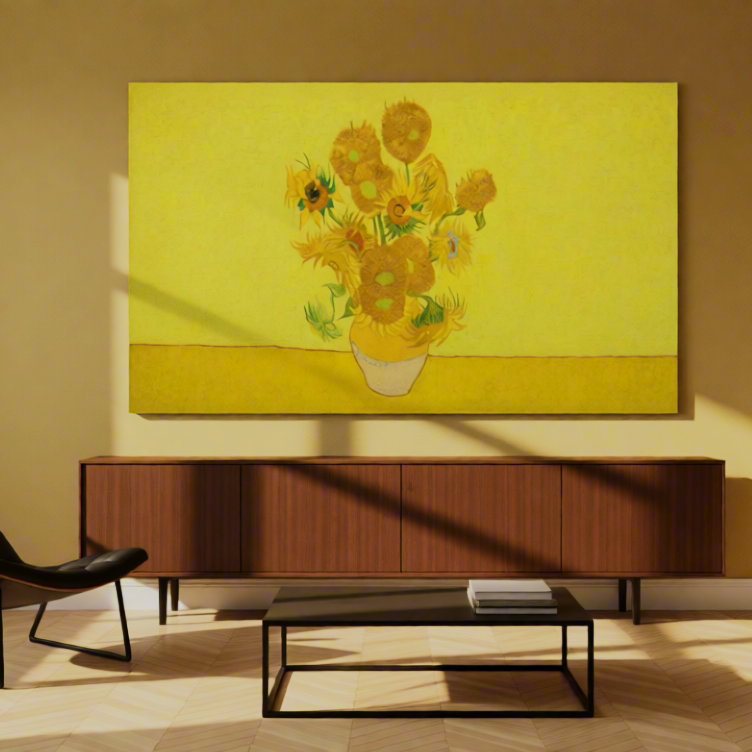 Canvas Print Vincent Van Gogh – Sunflowers | Vibrant Post-Impressionist Floral Art Print