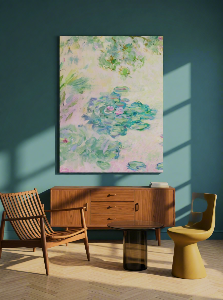 Canvas Print Claude Monet – Nymphéas - Iconic Impressionist Art Print