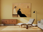 Canvas Print Sisterhood Healing | Contemporary Figurative Wall Art