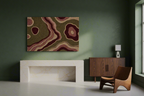 Canvas Print Agate Series Variation II | Contemporary Abstract Wall Art
