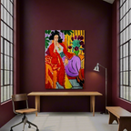 Canvas Print Odalisque with the Red Coat by Henri Matisse